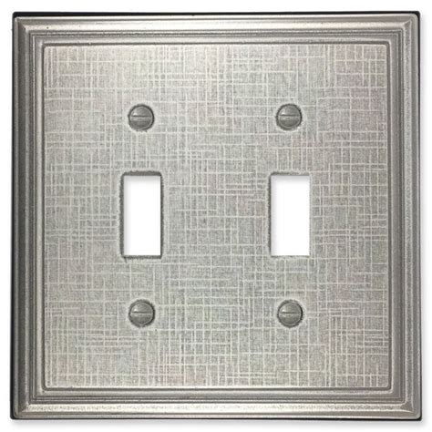 brushed steel light switch box|brushed nickel switch plates lowe's.